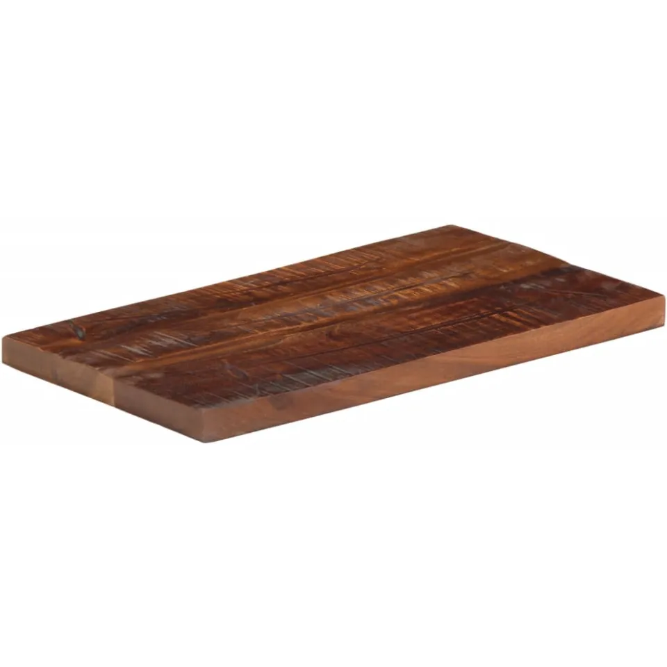 vidaXL Tafelblad rechthoekig 60x20x3,8 cm massief gerecycled hout Bruin
