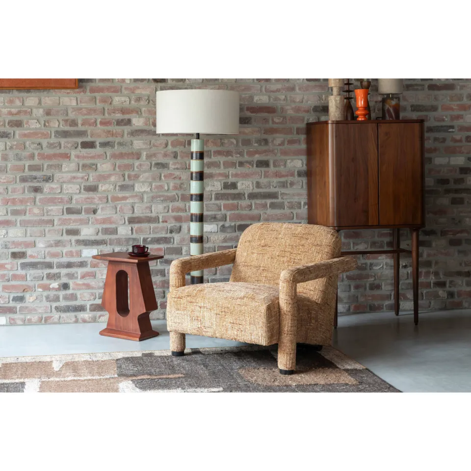 Dutchbone fauteuil Kent geel, foto 4