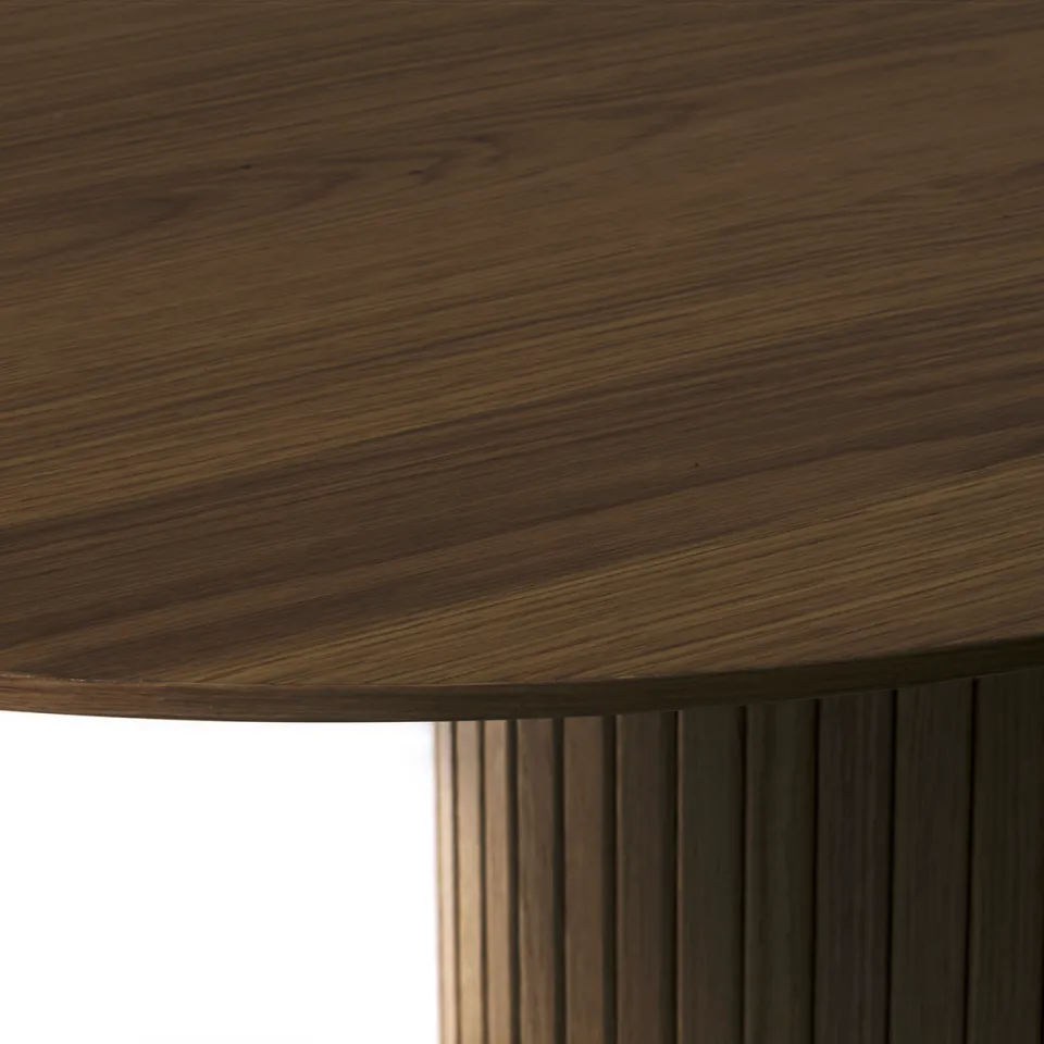 Olivine Lenn houten eettafel ovaal gerookt eiken - 180 x 95 cm, foto 3