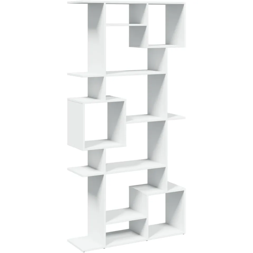 vidaXL Boekenkast 92x29x188 cm bewerkt hout wit, foto 3