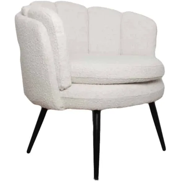 NordXL High five fauteuil lounge chair white pearl