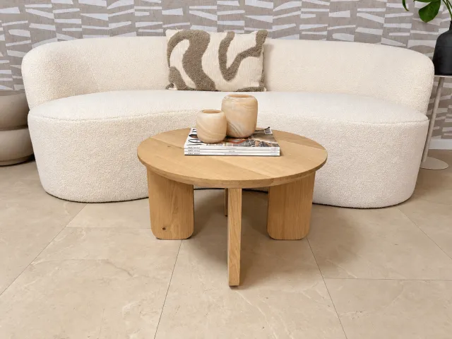 NordXL Eikenhouten salontafel Aletta