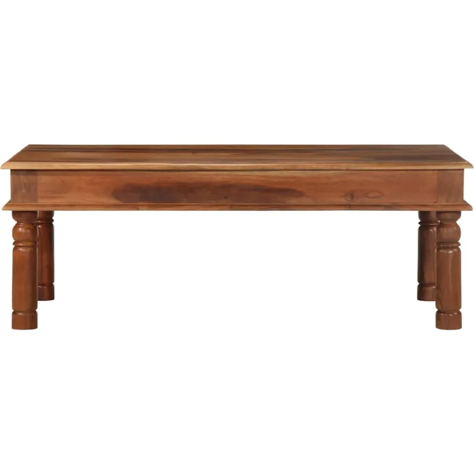 vidaXL Salontafel 110x60x40 cm massief acaciahout Bruin