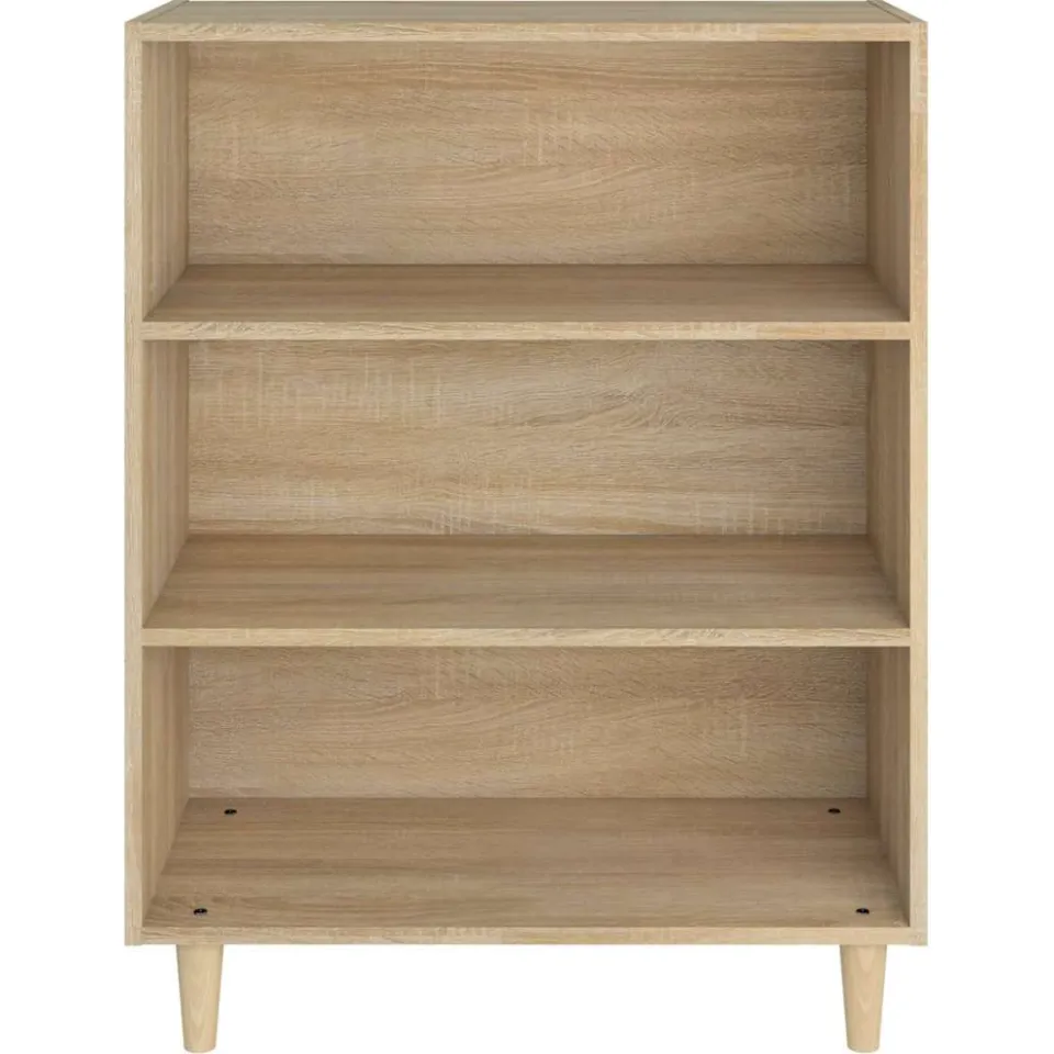 vidaXL Dressoir 69,5x32,5x90 cm bewerkt hout sonoma eikenkleurig, foto 4