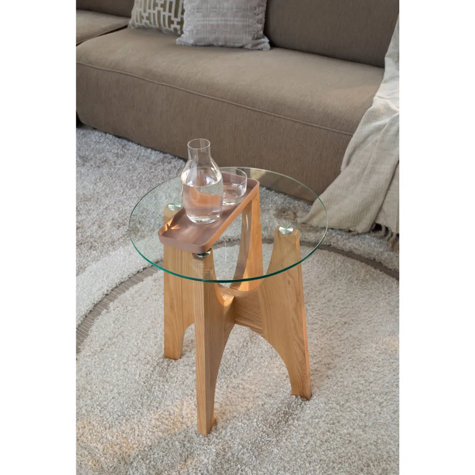 Zuiver Kobe bijzettafel beige, foto 5