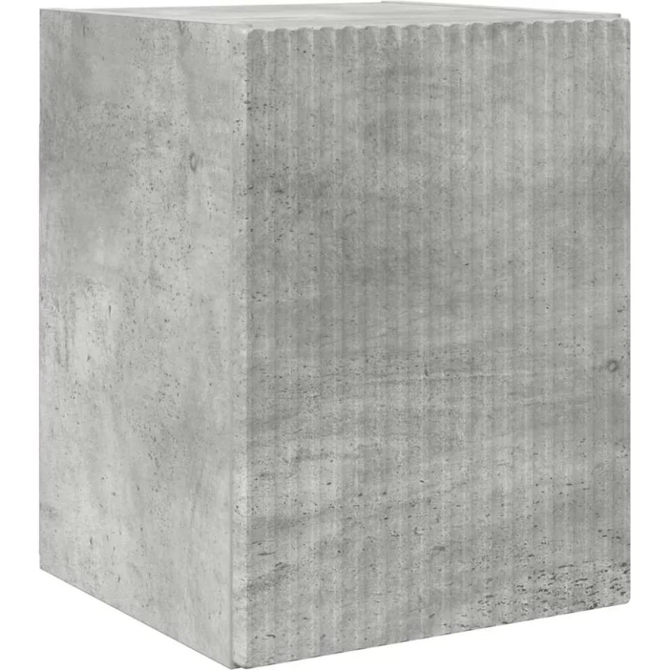vidaXL TV Wandkast 30 x 31 x 40 cm Betongrijs Bewerkt hout grijs, foto 3