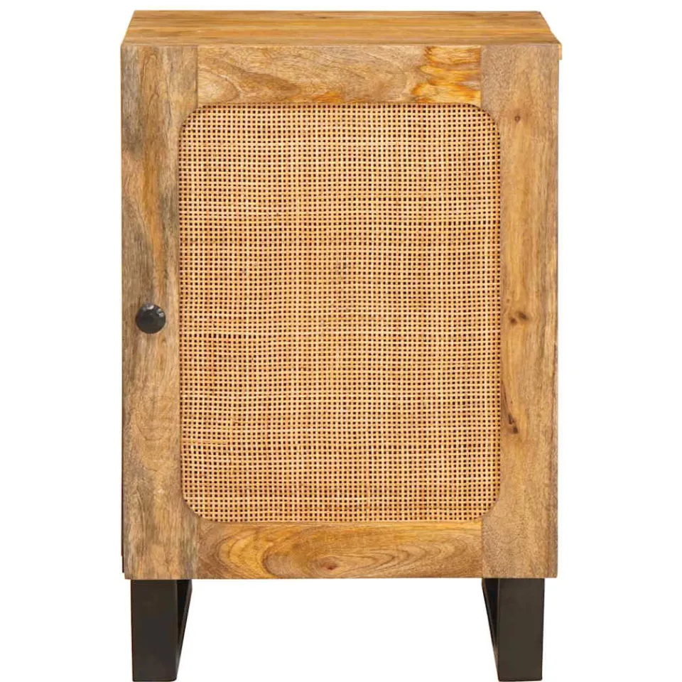 vidaXL Badkamerkast Bruin 38 x 33 x 58 cm Massief Mango Hout, foto 3