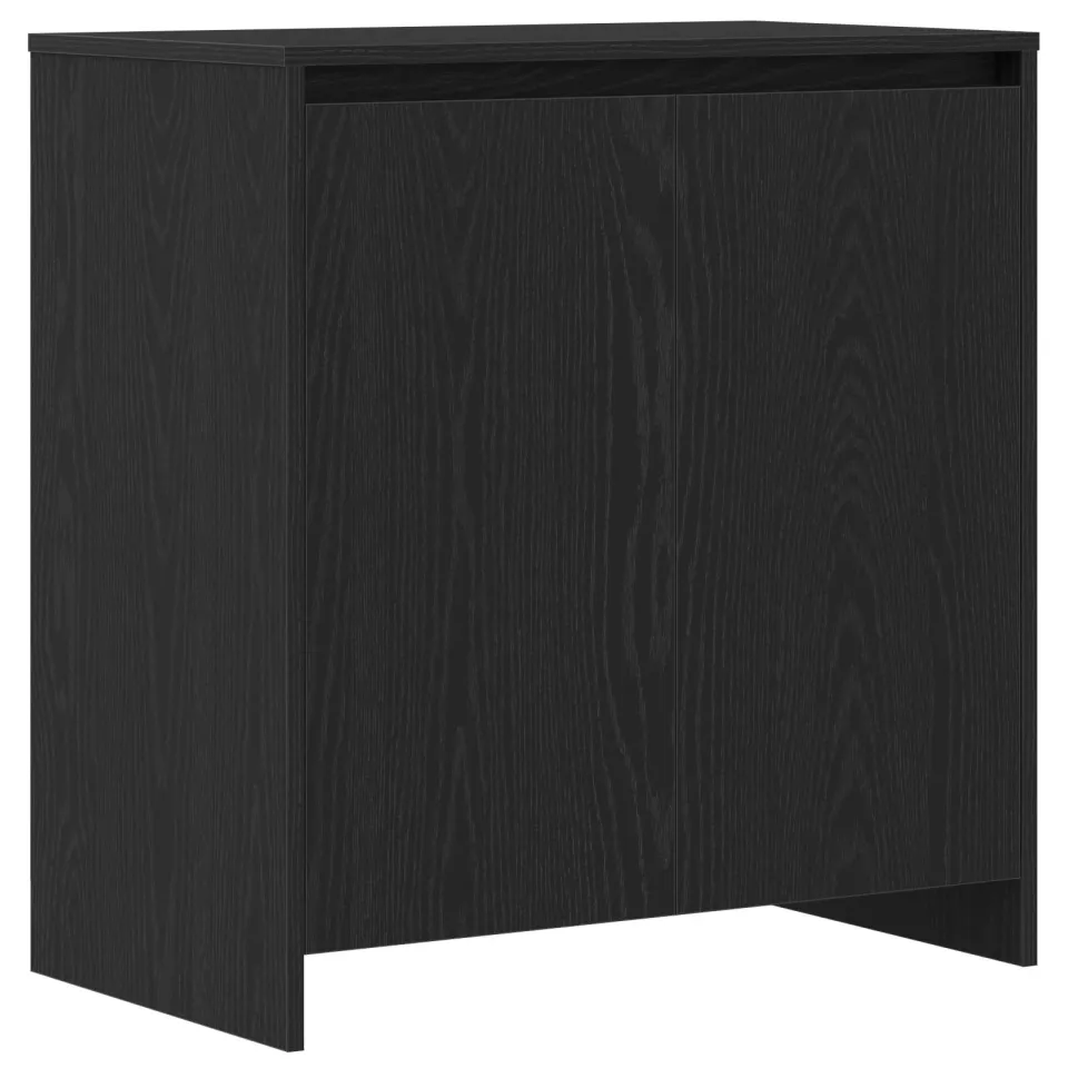 vidaXL Dressoir 3 st Zwart 70 x 41 x 75 cm Bewerkt hout, foto 2