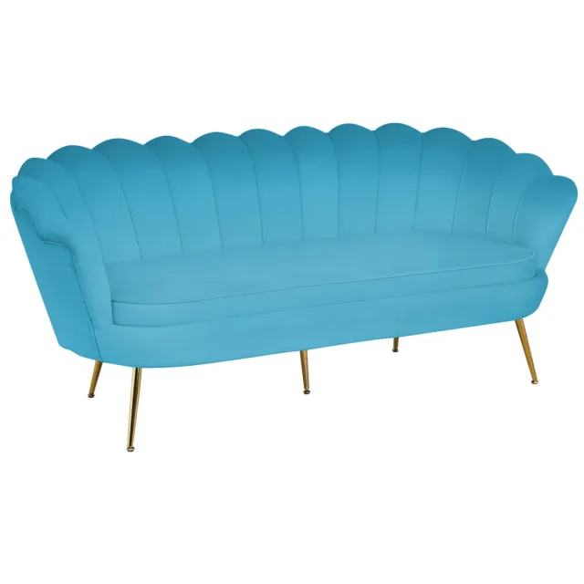 bank Chanelle blauw