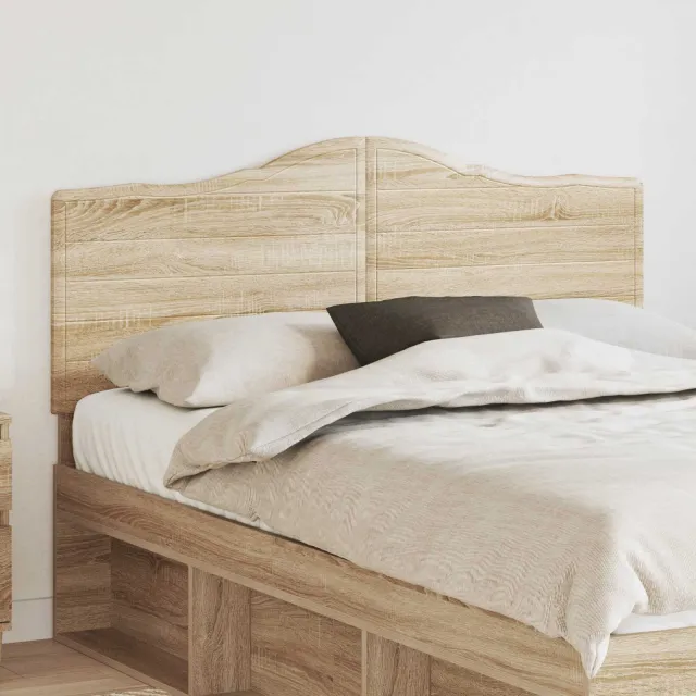vidaXL Hoofdbord Sonoma Eiken Bewerkt hout Bruin