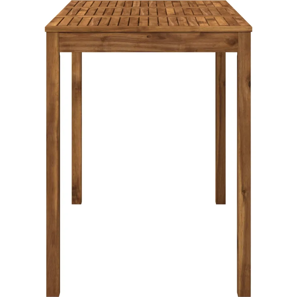 vidaXL Tuinbar Tafel LAREN Naturel 141 x 80,5 x 105 cm, foto 4