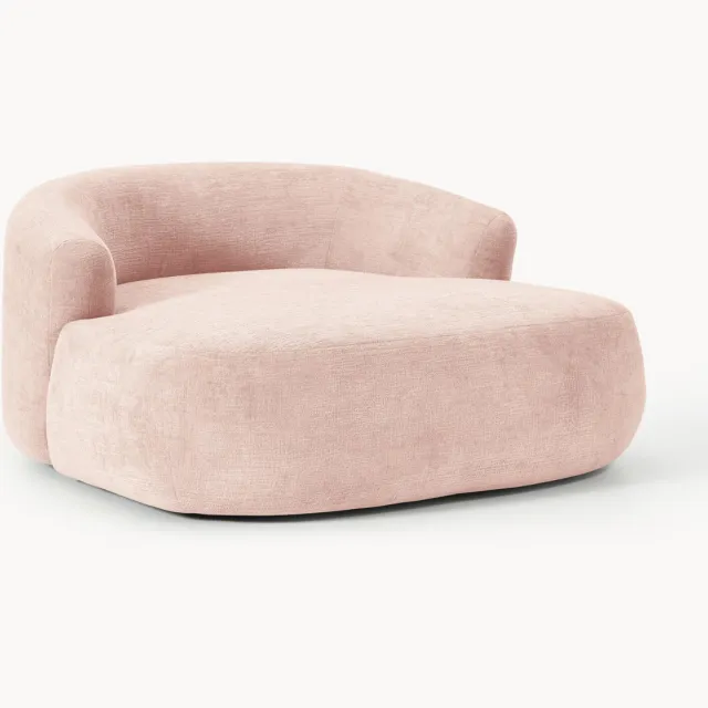 Westwing Collection XL loungefauteuil Sofia Roze