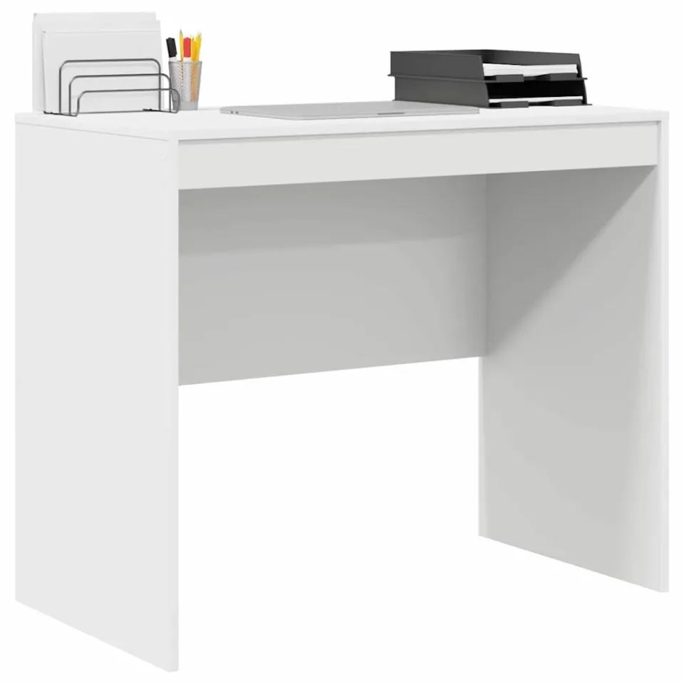 vidaXL Bureau Wit 90 x 50 x 76 cm