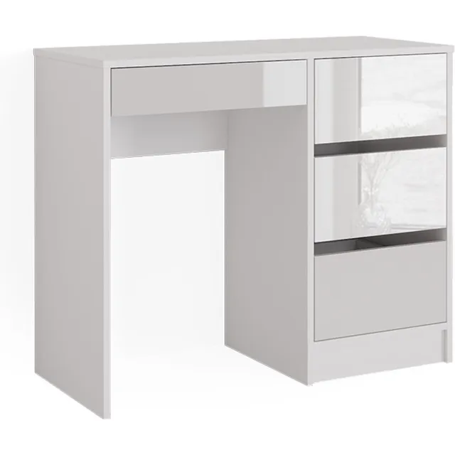 Vicco Kaptafel Sherry, Wit, 90 cm zonder spiegel