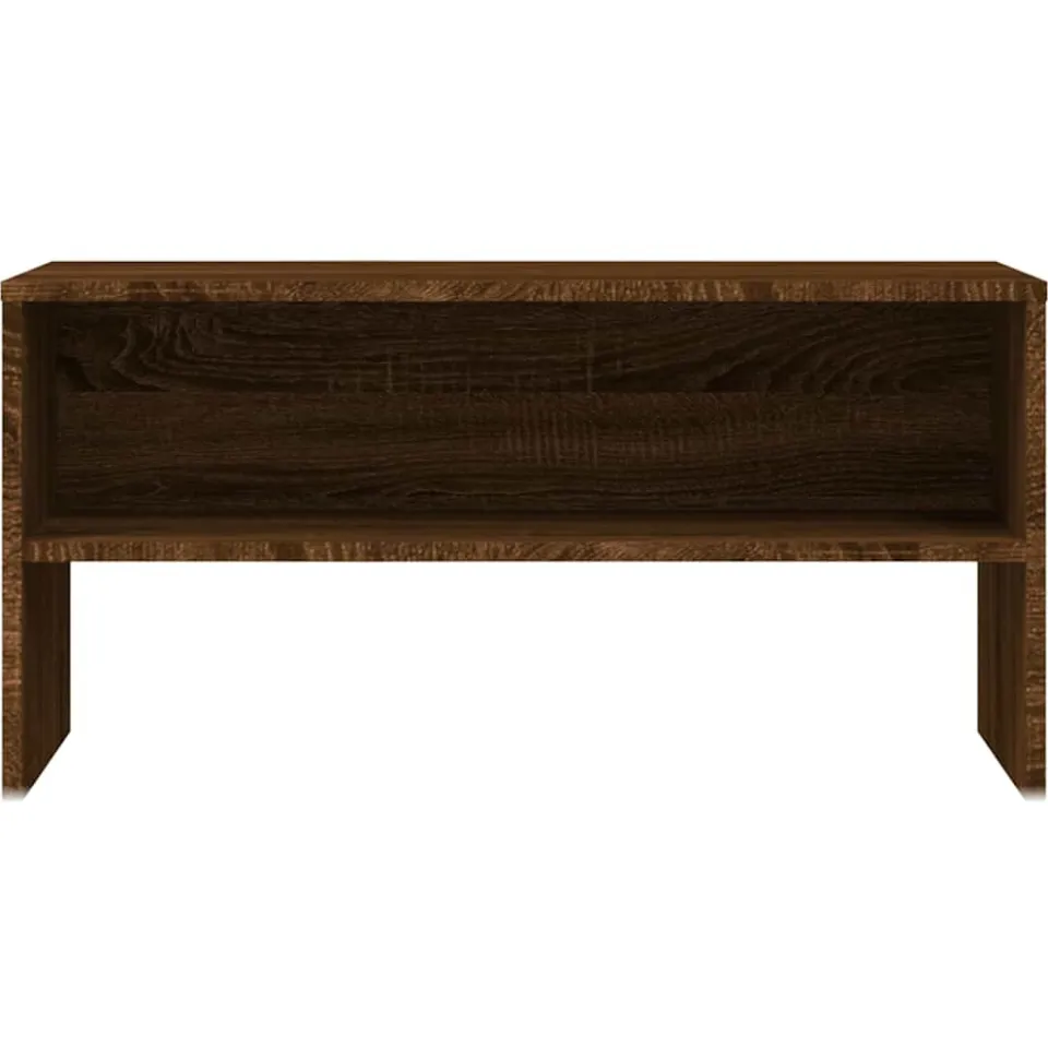 vidaXL Tv-meubel 80x40x40 cm bewerkt hout bruin eikenkleur, foto 3