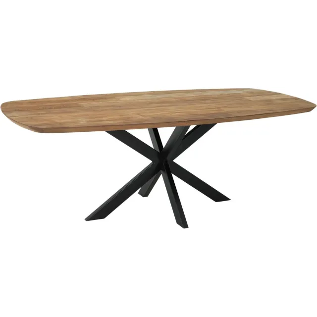 DTP Home Evo eettafel Deens ovaal teakhout naturel - 240 x 110 x 76 cm