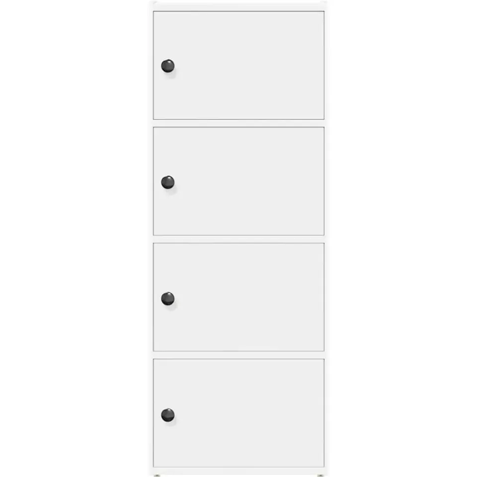 vidaXL Boekenkast 40x24x102 cm bewerkt hout wit, foto 3