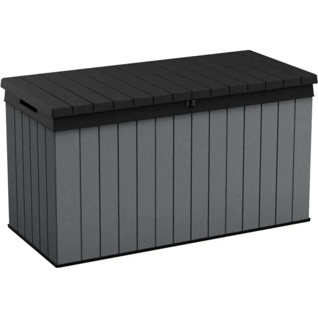 Keter Keter Darwin Opbergbox - 570L - 142,5x65,5x78,2cm - Grijs