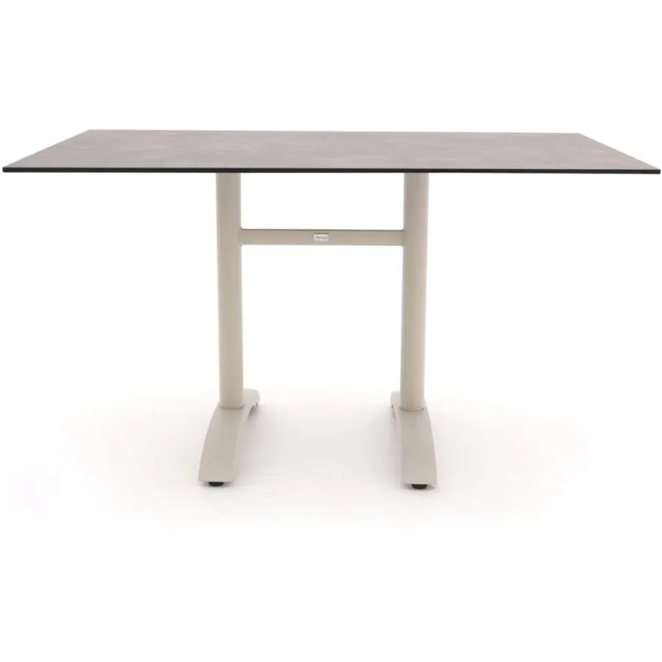 Bellagio tuinmeubelen Bellagio Lisio tuintafel 140x80x73cm taupe, foto 2