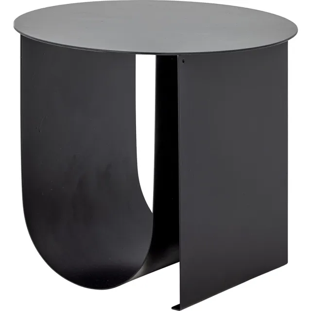Bloomingville Cher Bijzettafel - Zwart - Metaal
