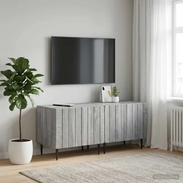 vidaXL Tv-meubel Grijs Sonoma Bewerkt hout