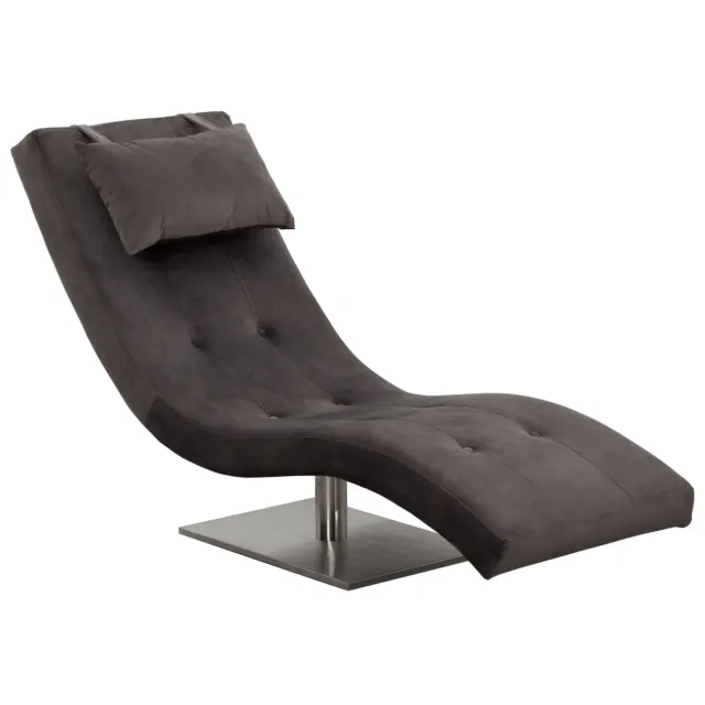 Relaxfauteuil Boaz donkergrijs