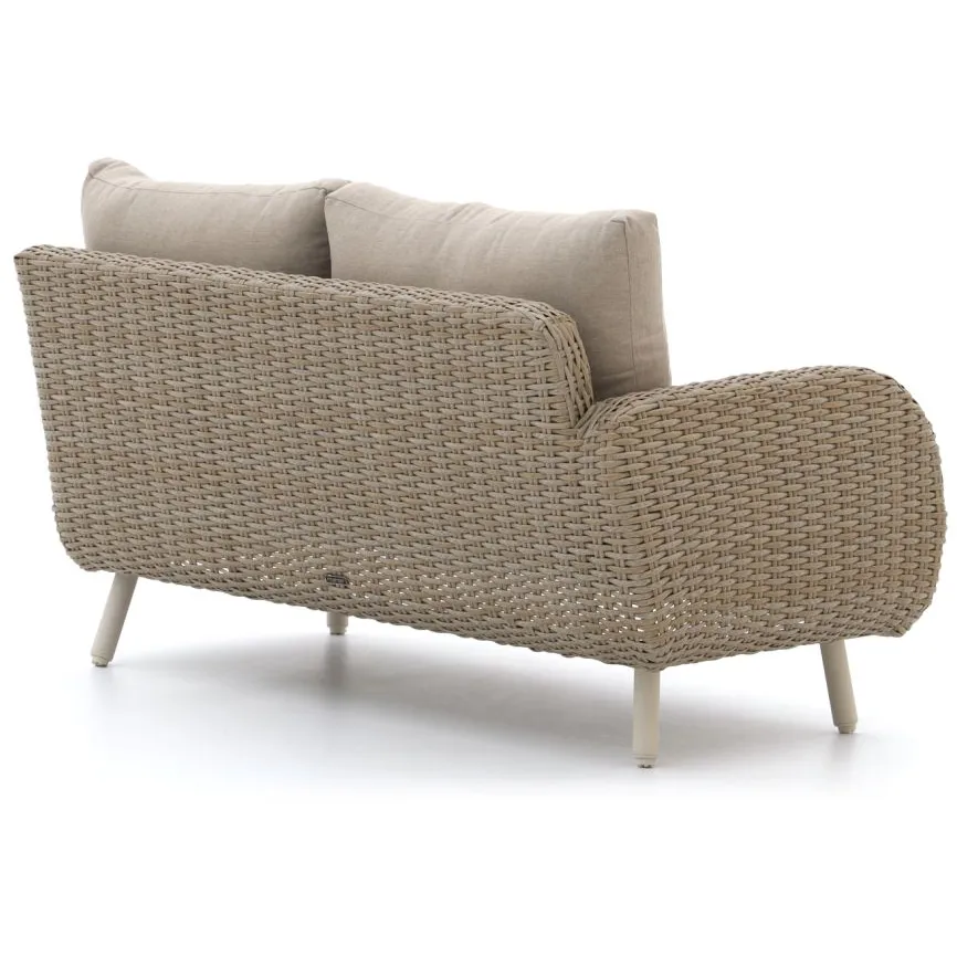 Intenso Furniture Intenso Suzzara/Rough-K lounge hoek loungeset 5-delig taupe, foto 4