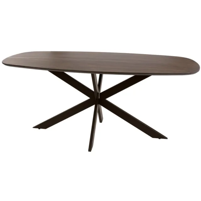 AnLi Style Eettafel Arhus Solid 215 Bruin