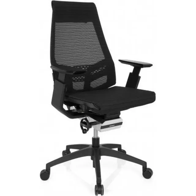 hjh office Bureaustoel / Draaistoel GENIDIA SMART BLACK netstof zwart hjh OFFICE