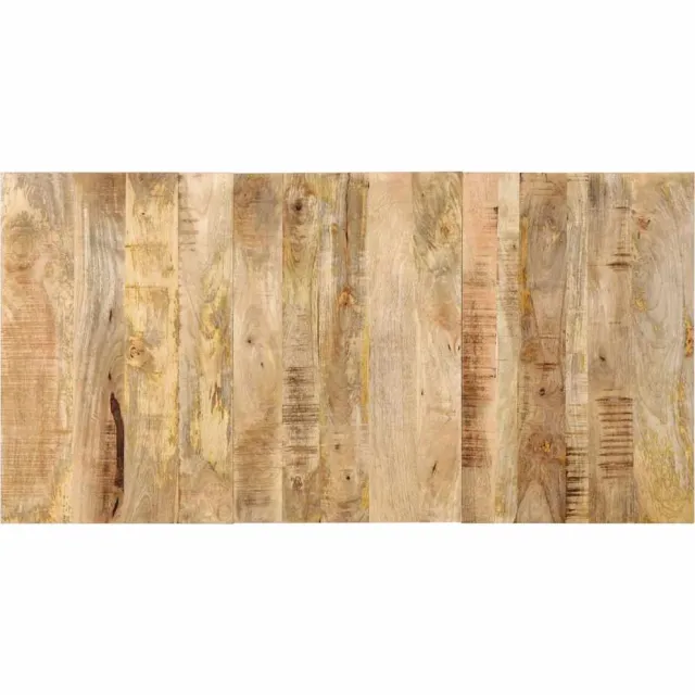 vidaXL Hoofdbord 160 cm massief ruw mangohout Bruin
