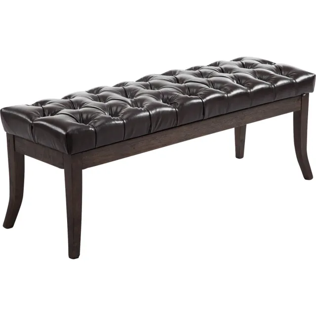 CLP Ramses Bank - Kunstleer bruin 150 cm