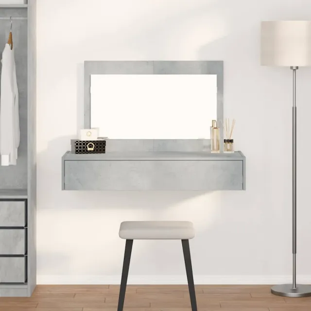 vidaXL Plafondtafel Grijs 100 x 40 x 70 cm Bewerkt hout, foto 2