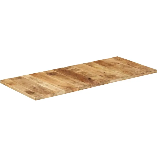 vidaXL Tafelblad 25-27 mm 140x60 cm massief mangohout Bruin