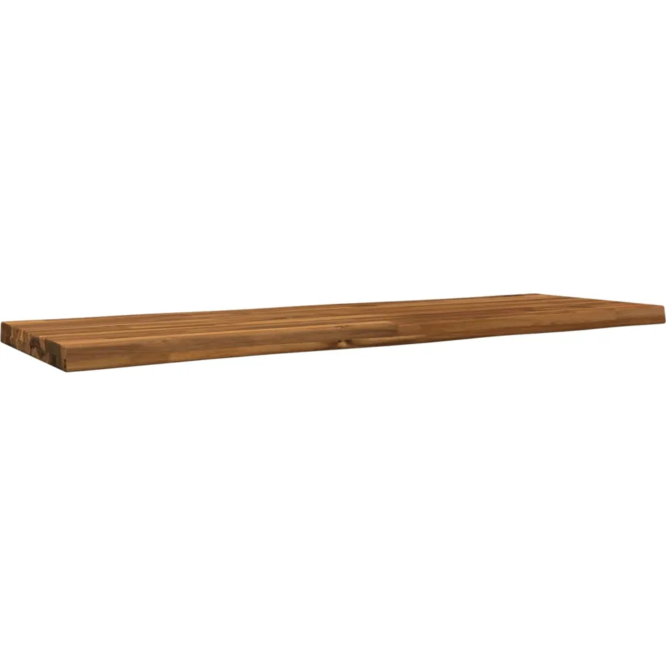 vidaXL Rechthoekig Tafelblad 110 x 40 x 3,2 cm Rechthoekig Bruin