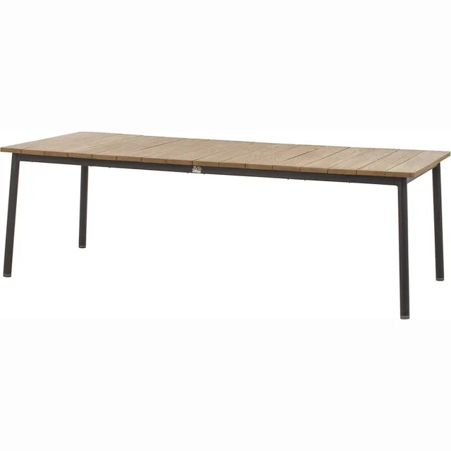 Apple Bee Milou tuintafel teak-black zwart
