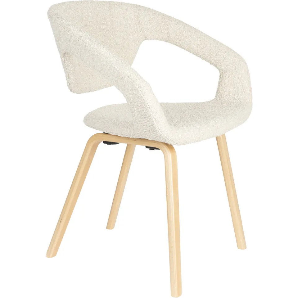 Zuiver Flexback eetkamerstoel beige, foto 6