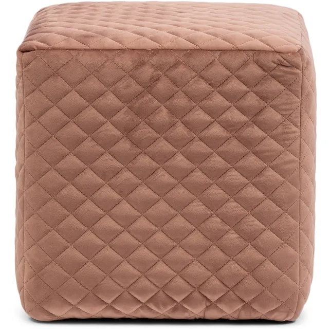 Riviera Maison Seine Footstool Vel III RoStain Rosé Stain