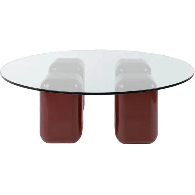 FÉST ronde salontafel Uma Maroon - rood