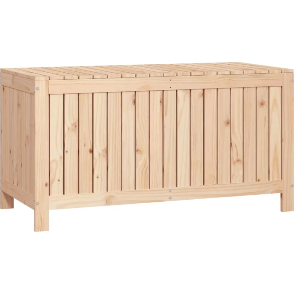 vidaXL Tuinbox 121x55x64 cm massief grenenhout bruin, foto 4