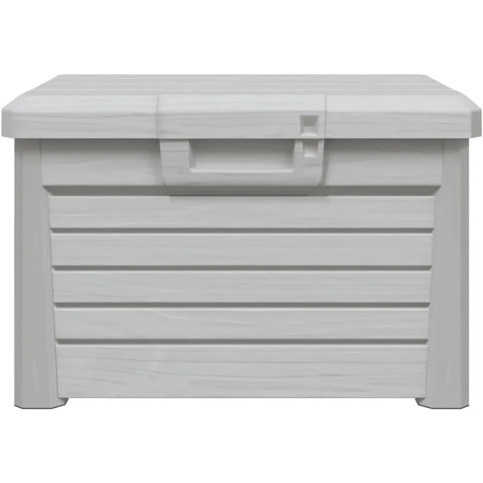 vidaXL Kussenbox 73x50,5x46,5 cm polypropeen grijs, foto 4