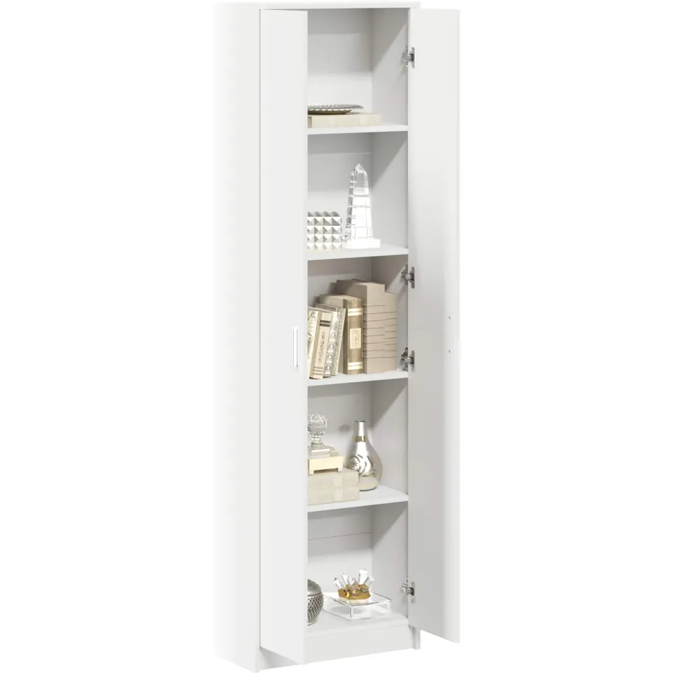 vidaXL Kledingkast Wit 55 x 25 x 189 cm