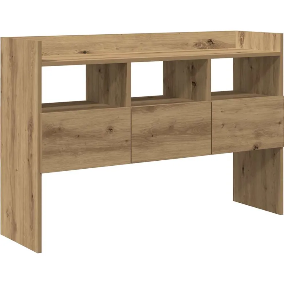 vidaXL Dressoir 105x30x70 cm bewerkt hout artisanaal eikenkleurig, foto 3