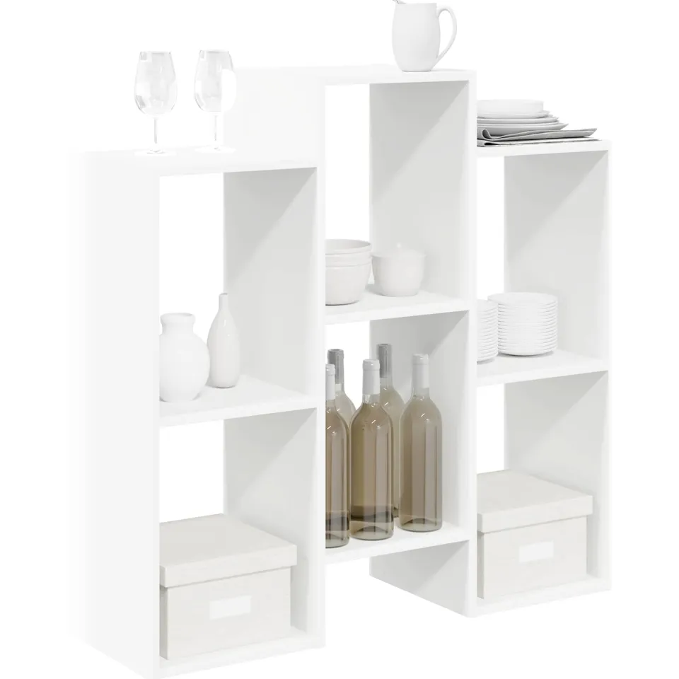 vidaXL Dressoir Wit 90 x 30 x 90 cm