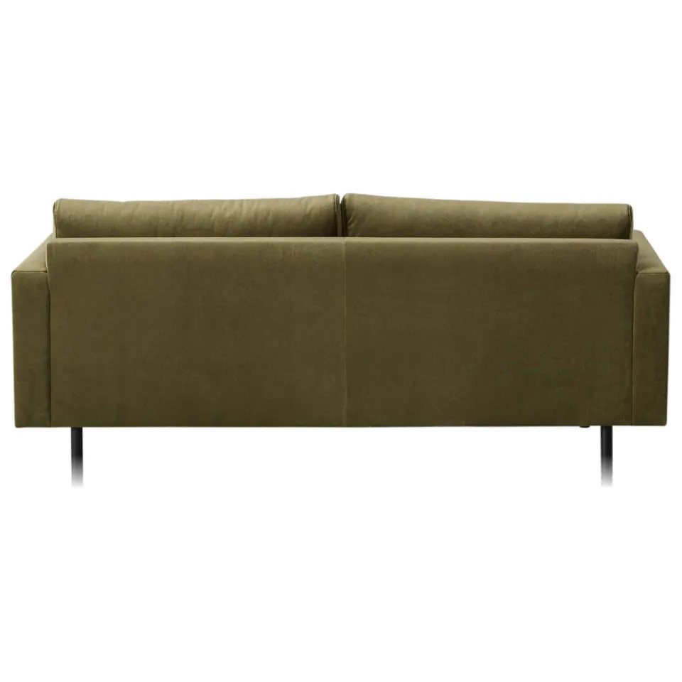 NOUS Living Adam 2-zitsbank velours kaki, foto 3