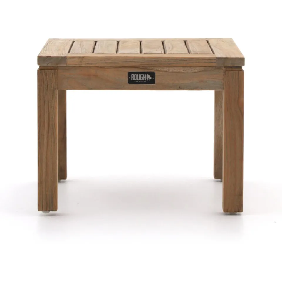 ROUGH Furniture ROUGH-S bijzet tuintafel 50x50x38cm Bruin