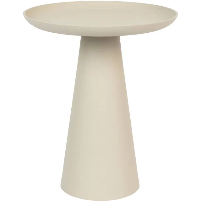 W Ringar bijzettafel beige