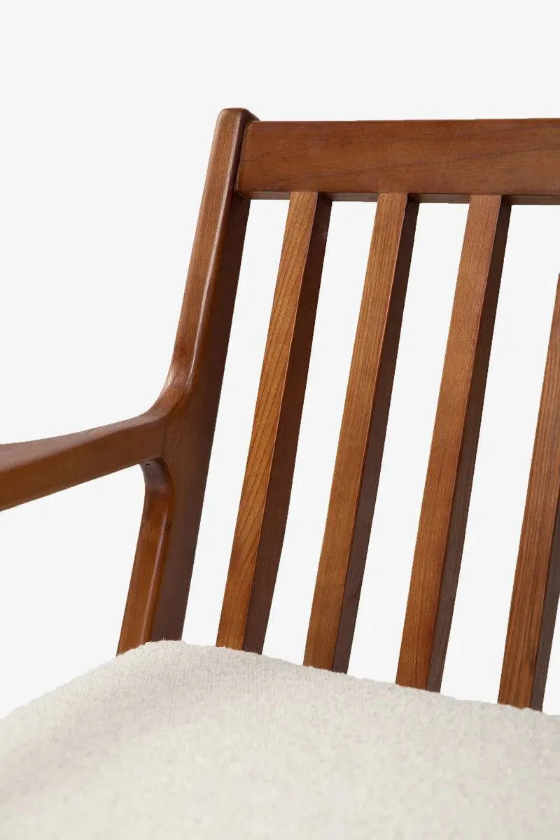 Sissy-Boy fauteuil Mid Century donkerbruin, foto 5