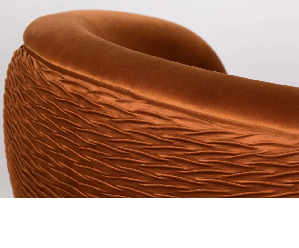 Bold Monkey So Curvy fauteuil oranje, foto 7