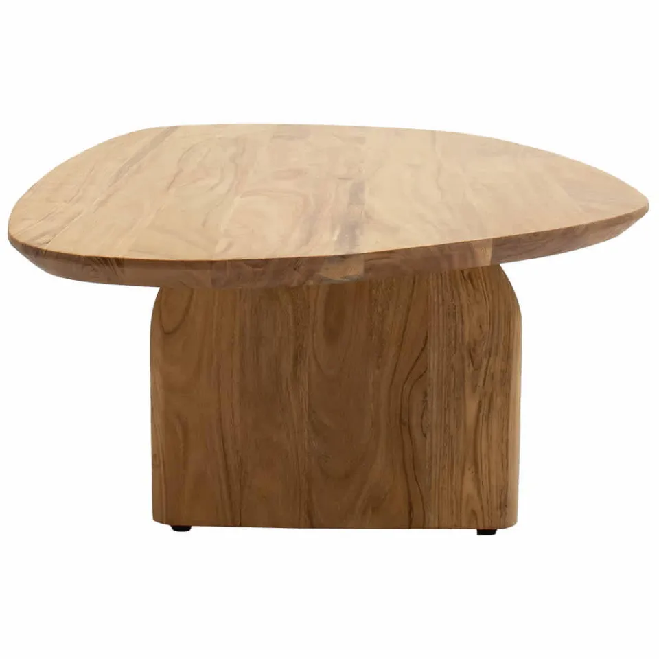 Giga Meubel Salontafel Floor - Organisch - Acaciahout - 135cm, foto 4