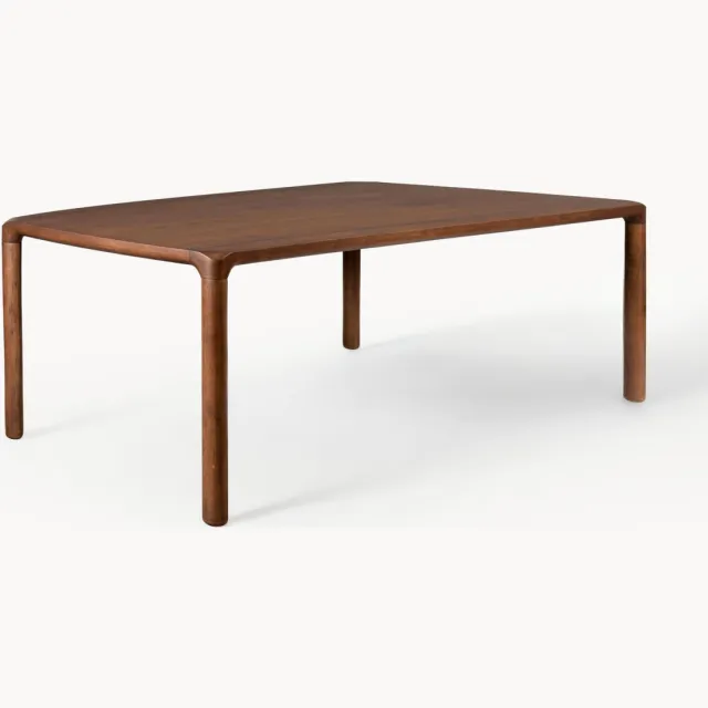 Zuiver Houten eettafel Storm, in verschillende formaten Bruin